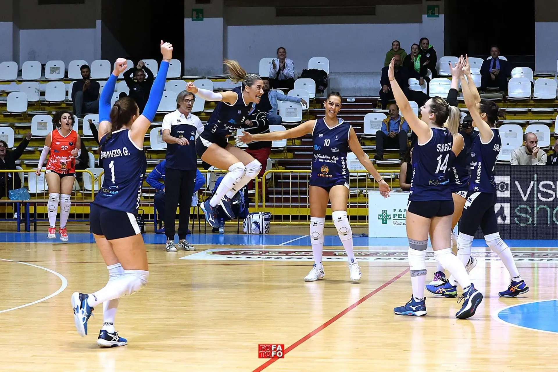 Volley Reghion, il 2023 parte col botto: con la Stefanese primo successo in trasferta