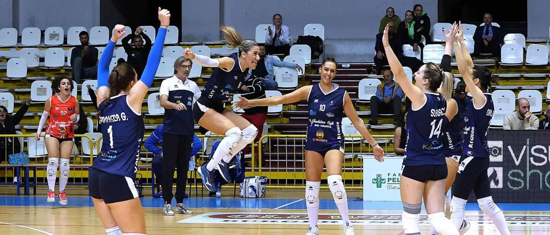 Volley Reghion, il 2023 parte col botto: con la Stefanese primo successo in trasferta