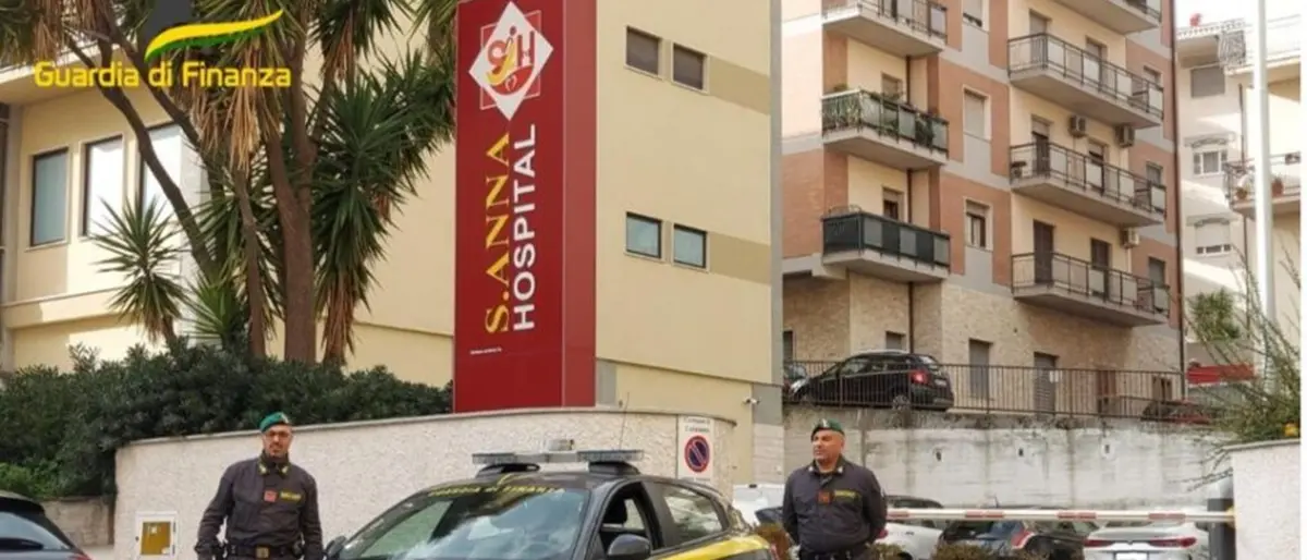 Blitz alla clinica Sant'Anna di Catanzaro, sequestro da 20milioni di euro