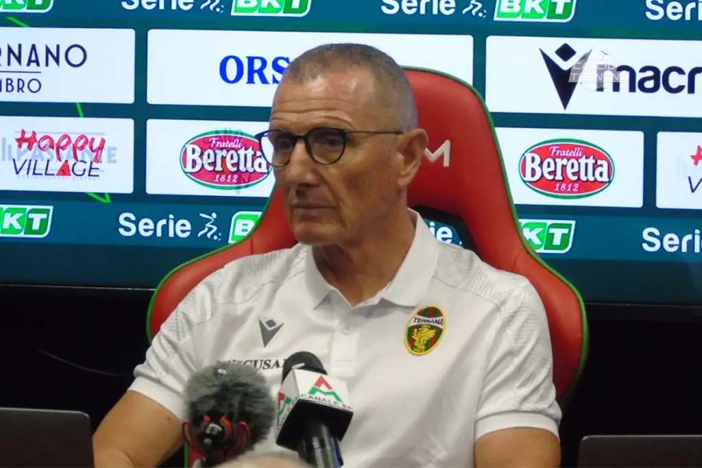 Ternana, Andreazzoli: «Reggina senza Ménez? Chi lo sostituirà farà bene»