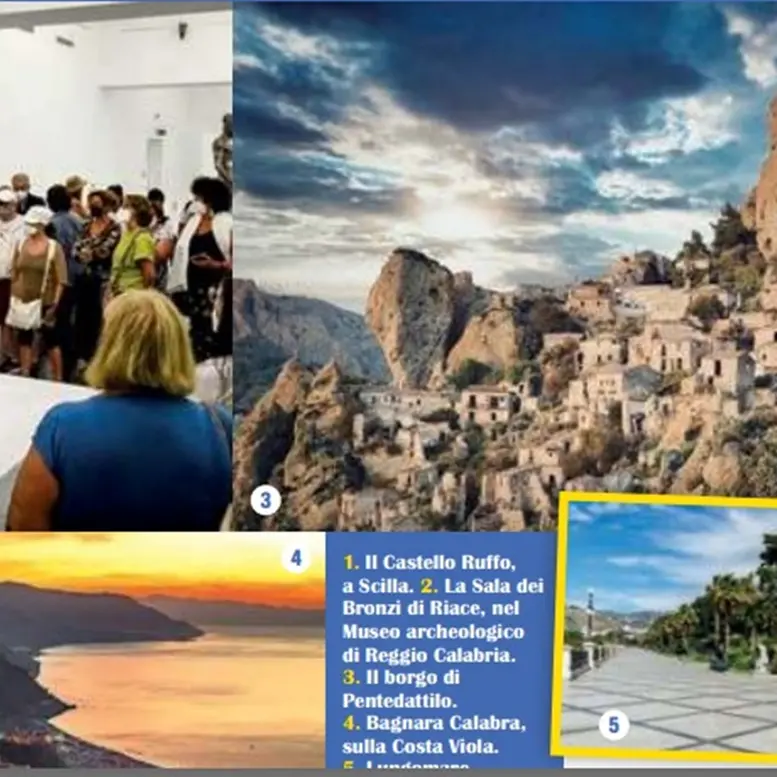 Dai Bronzi di Riace a Scilla: Famiglia Cristiana celebra le bellezze del Reggino