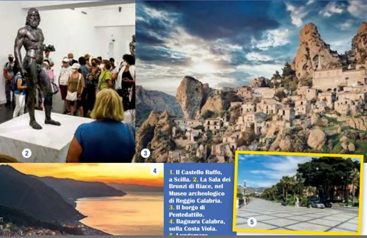 Dai Bronzi di Riace a Scilla: Famiglia Cristiana celebra le bellezze del Reggino