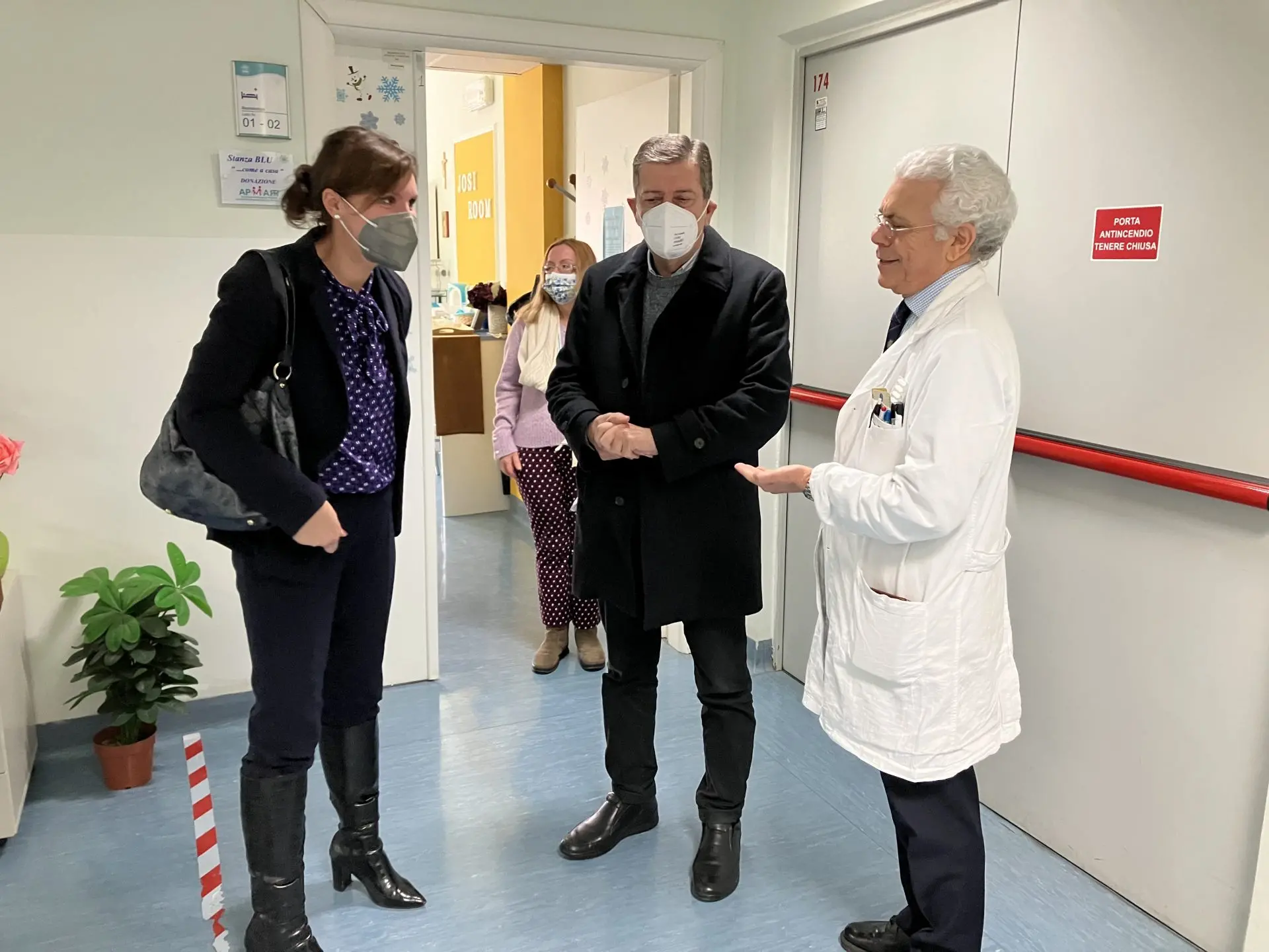 Il Garante regionale della Salute in visita al “Morelli”: «Fondamentale che il cittadino possa sentirsi tutelato»