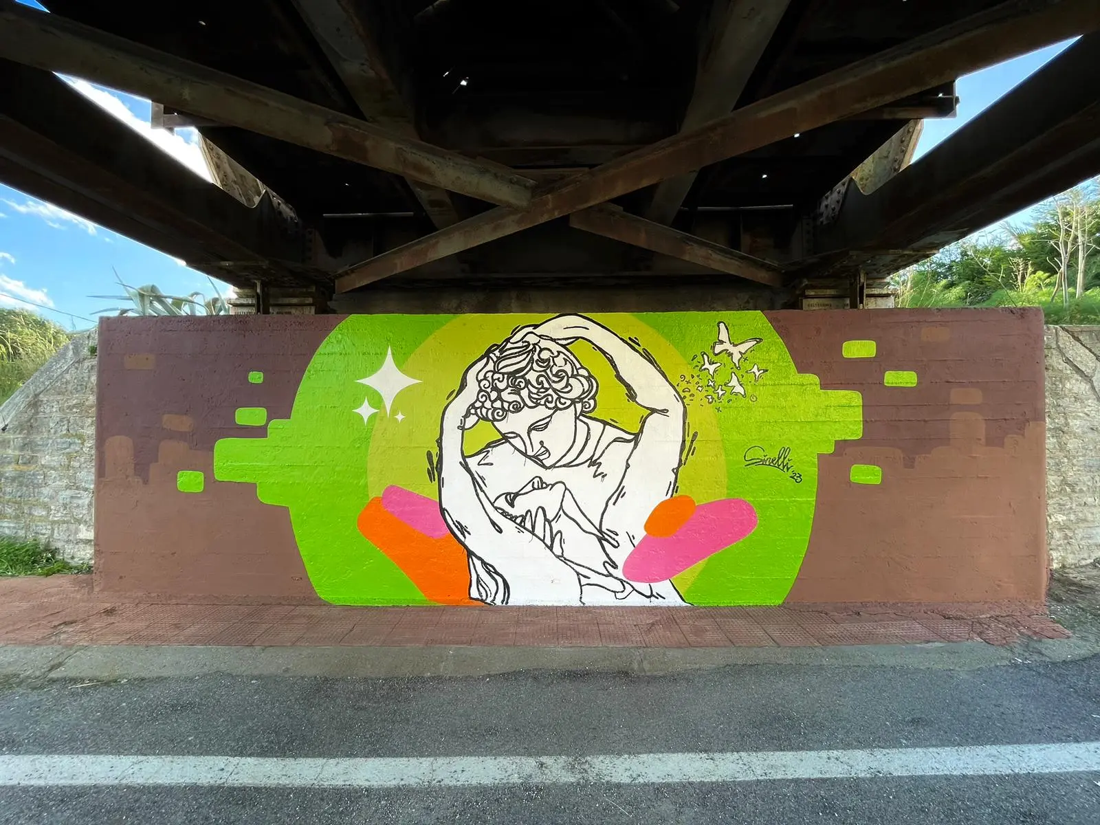 Locride, i murales per rievocare i miti della Magna Grecia