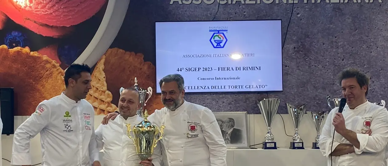 La torta gelato più buona del mondo è del reggino Carmelo Caratozzolo