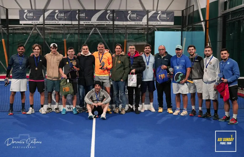 Reggio, in archivio la prima tappa dell’Asi Padel tour: ecco i vincitori