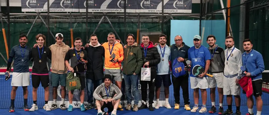Reggio, in archivio la prima tappa dell’Asi Padel tour: ecco i vincitori