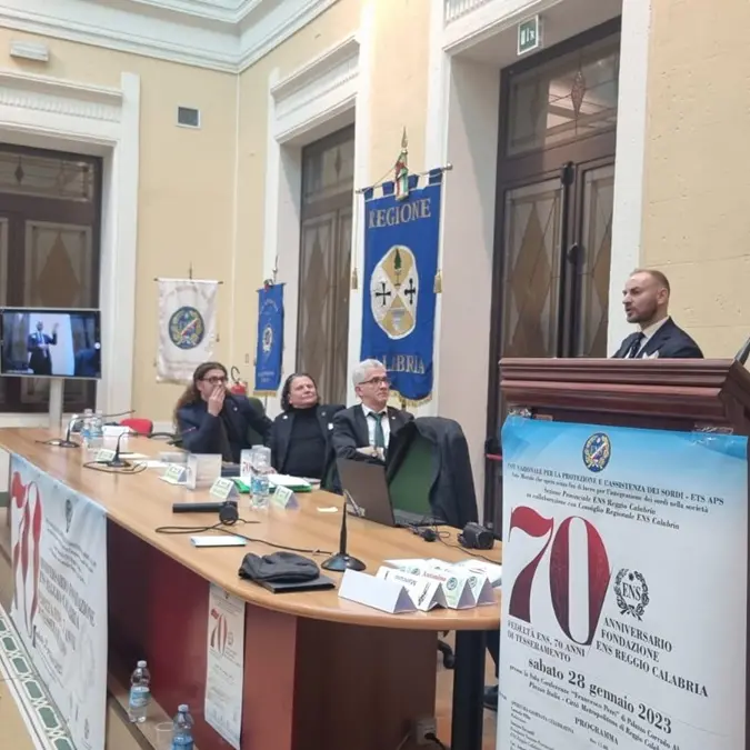 Reggio, Giordano: «Metrocity accanto all'Ens, da 70 anni impegnato in favore delle persone sorde»