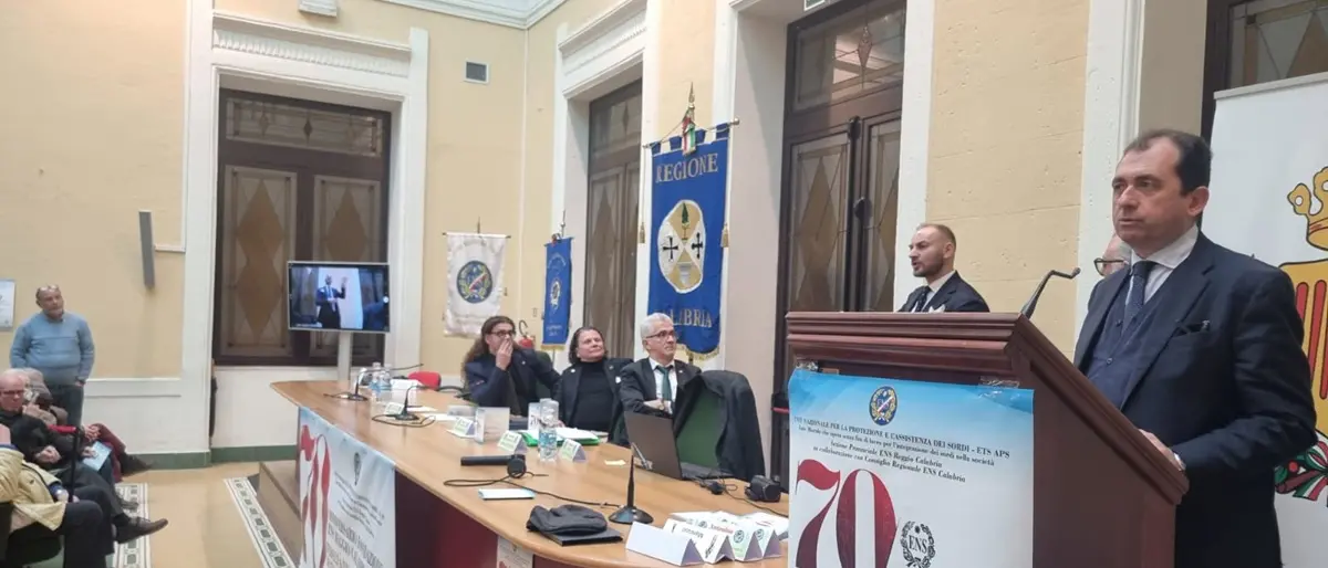 Reggio, Giordano: «Metrocity accanto all'Ens, da 70 anni impegnato in favore delle persone sorde»