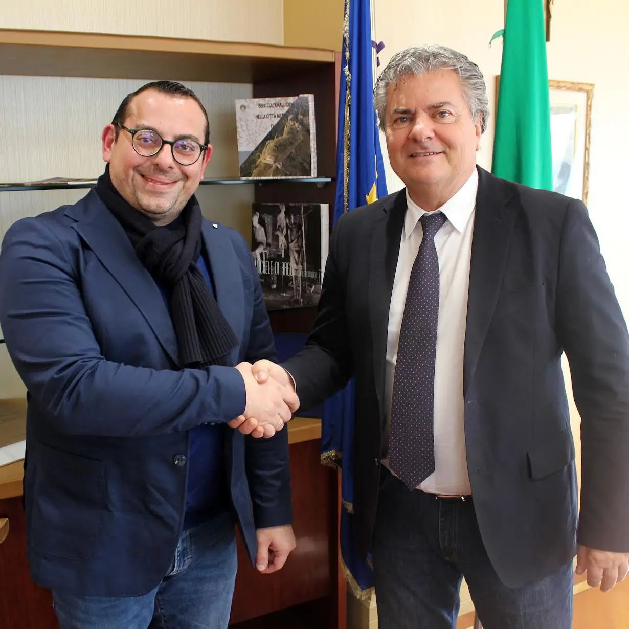 Reggio, Mancuso incontra il presidente dei giovani industriali: «Sinergia tra imprenditori e istituzioni»