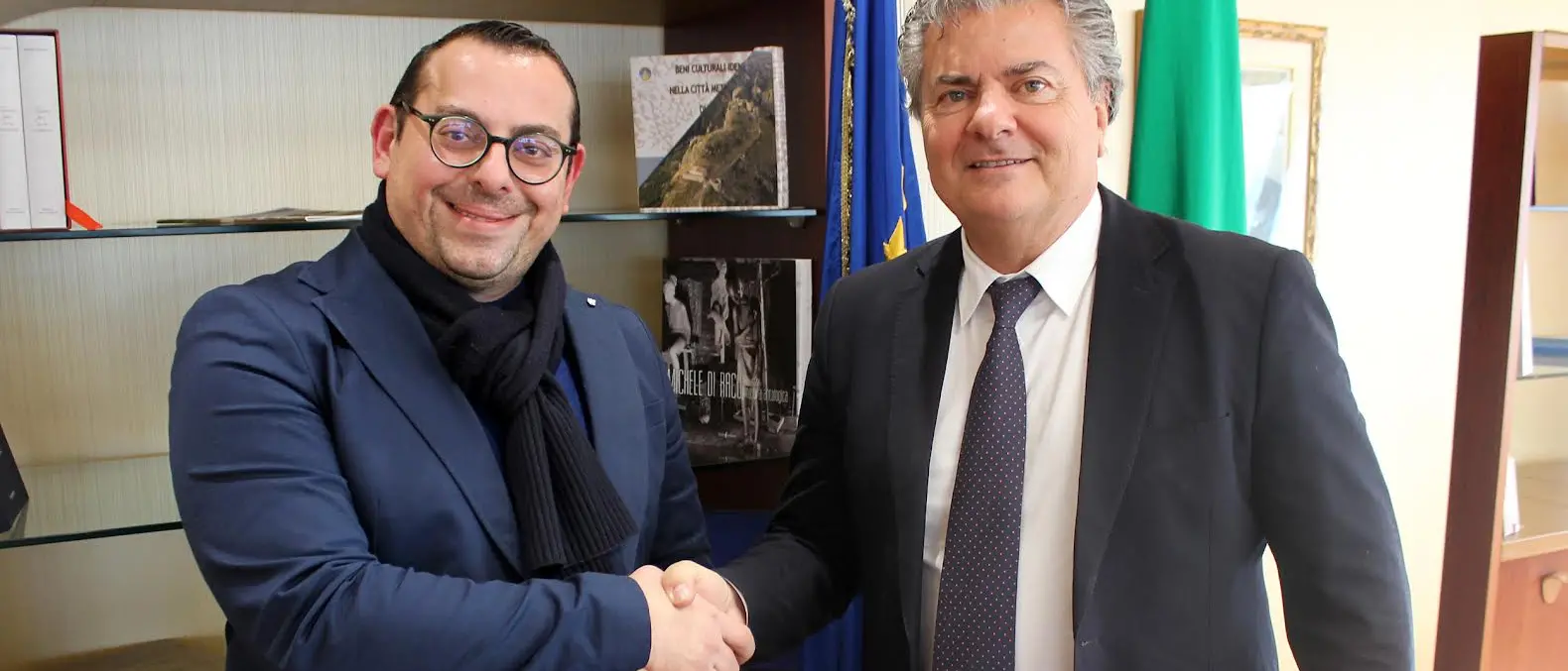 Reggio, Mancuso incontra il presidente dei giovani industriali: «Sinergia tra imprenditori e istituzioni»