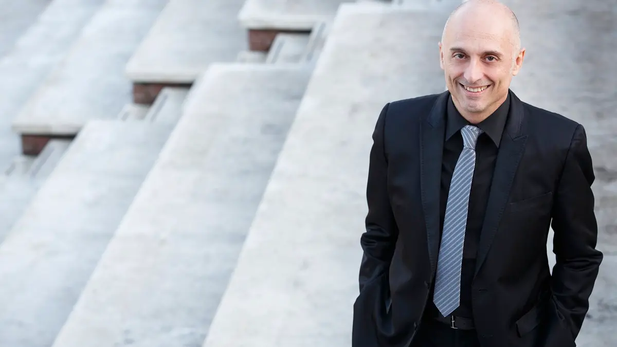 Rome, Dec 2015. Portrait of pianist Benedetto Lupo. PHOTO \\u00A9Musacchio & Ianniello , \\u00A9Musacchio & Ianniello