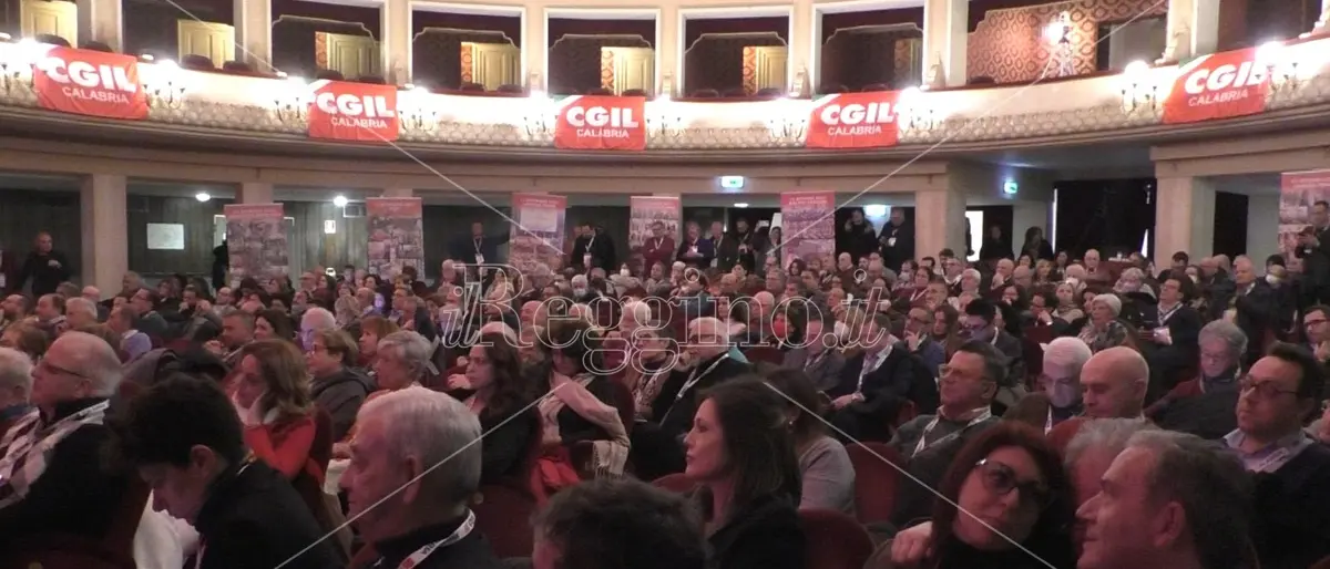 Congresso Cgil Calabria a Reggio, Uil e Cisl: «Un impegno unitario per affermare lavoro, legalità e sicurezza»