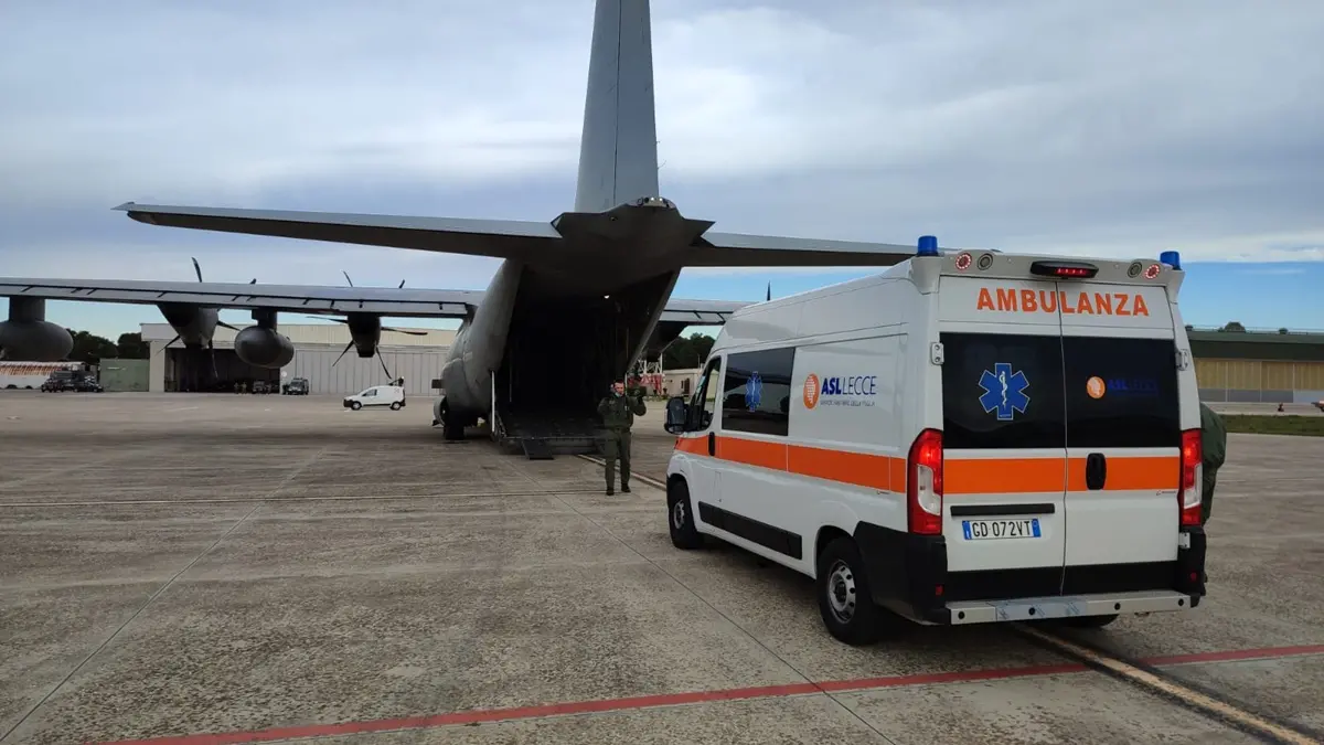 Da Reggio a Roma, il volo salva-vita di un neonato verso il Bambino Gesù