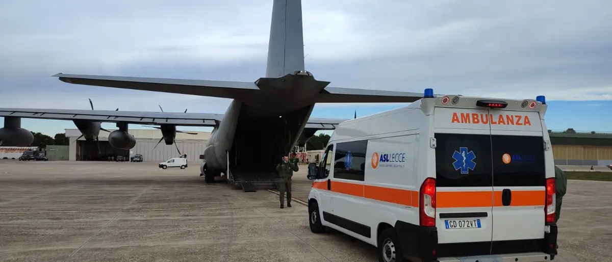 Da Reggio a Roma, il volo salva-vita di un neonato verso il Bambino Gesù