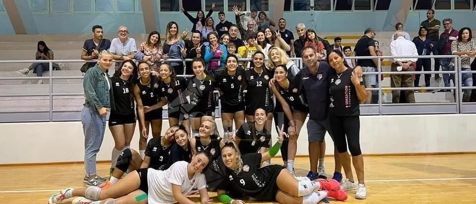 Pallavolo femminile B2, la squadra di Gioiosa Ionica vince contro la Logos Ardens Comiso