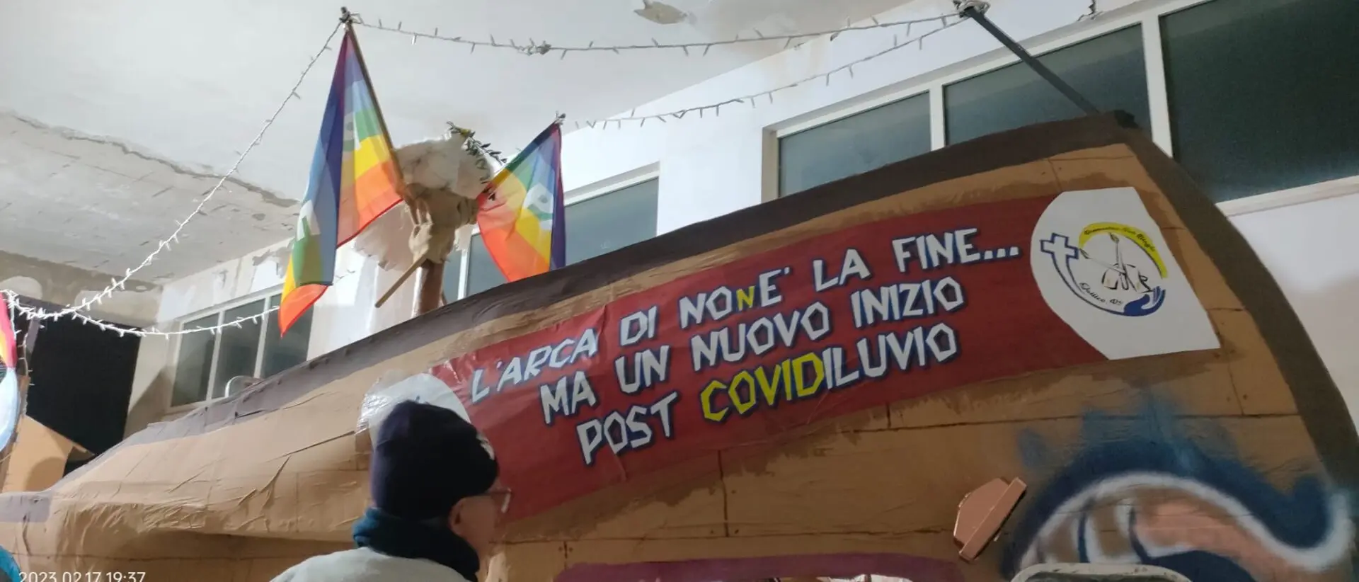 Carnevale, il carro dell’Arca di Noè è pronto a sfilare a Gallico e Reggio