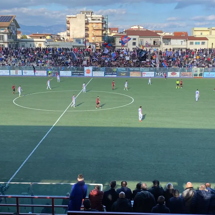 Serie D, il Catania dilaga a Locri: poker etneo davanti a 2.000 spettatori