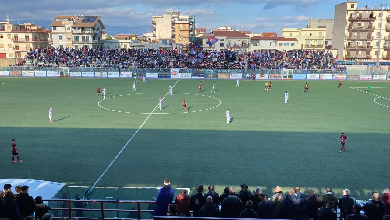 Serie D, il Catania dilaga a Locri: poker etneo davanti a 2.000 spettatori