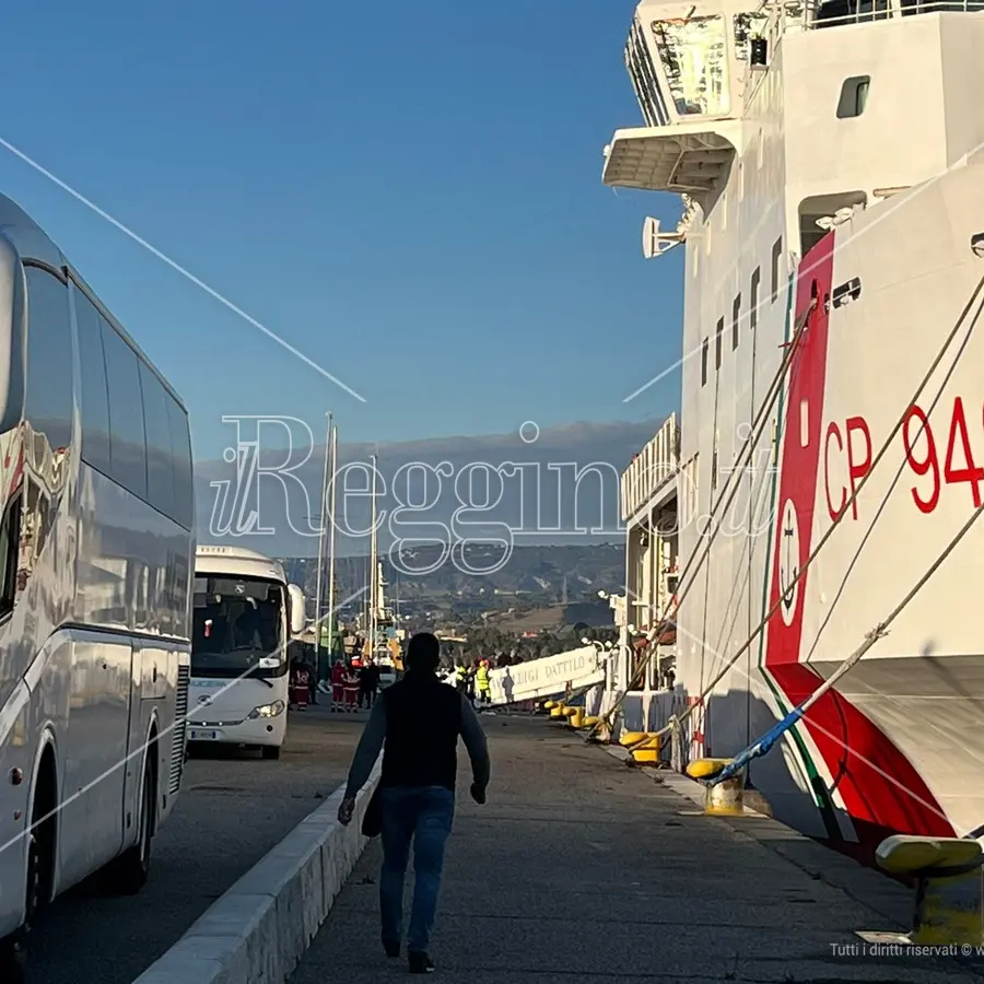 Reggio Calabria, in arrivo 600 migranti al porto