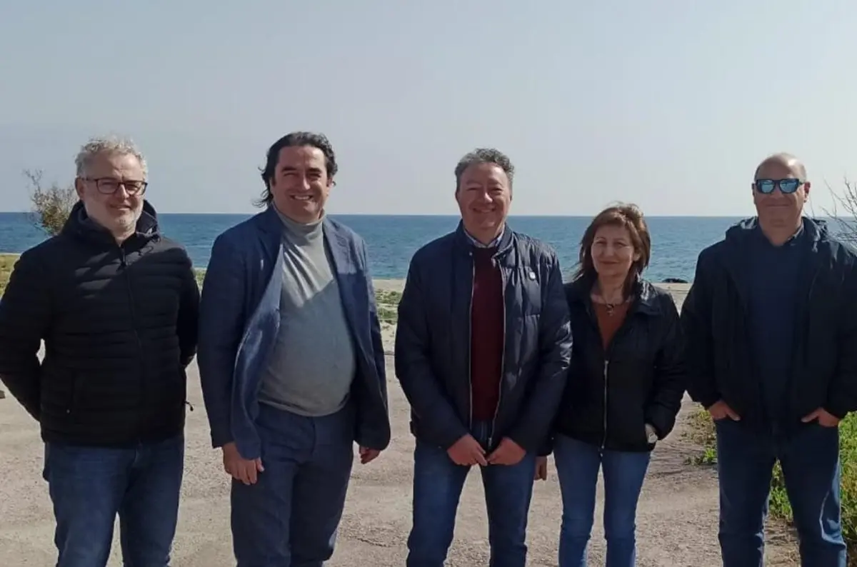 Giro Ciclistico Metrocity: sopralluogo a Riace per preparare l'inizio del percorso