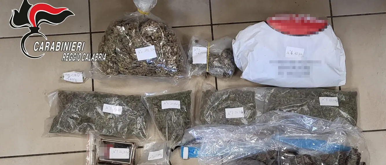 Rosarno, nascondevano la droga nella gabbia dei conigli: arrestato 23enne