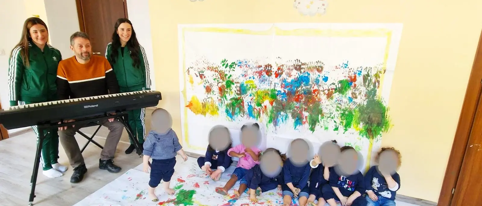 San Roberto, emozioni e musica al laboratorio con Marcelo Cesena