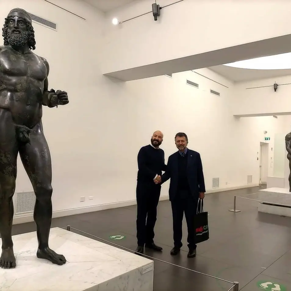 Museo di Reggio, visita dell’ambasciatore del Messico García de Alba
