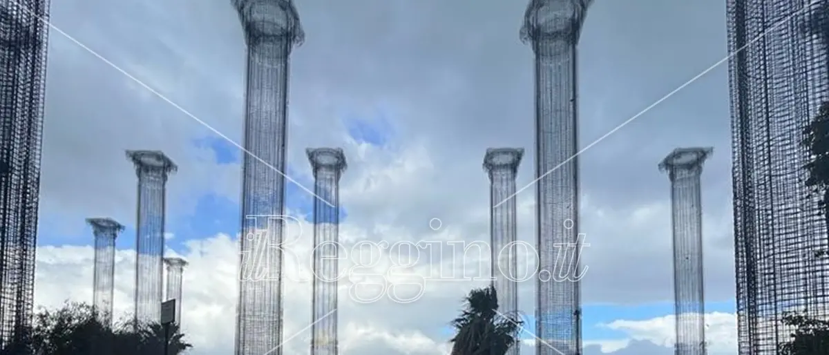 Reggio, le colonne di Opera hanno retto al forte vento