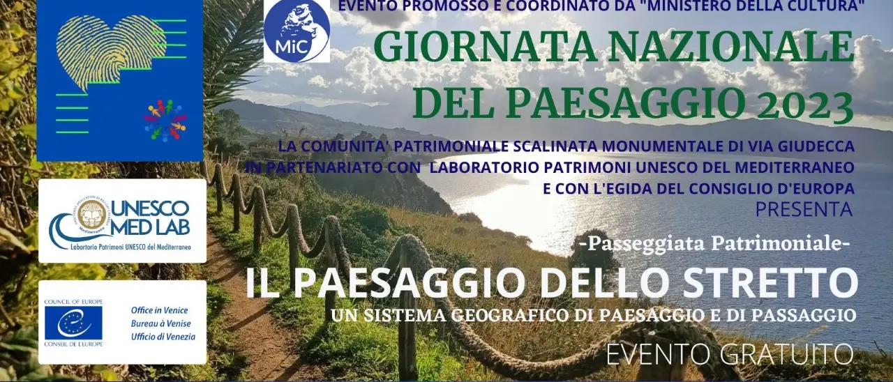Passeggiata patrimoniale “Il Paesaggio dello Stretto”: evento dell’Associazione Scalinata di via Giudecca