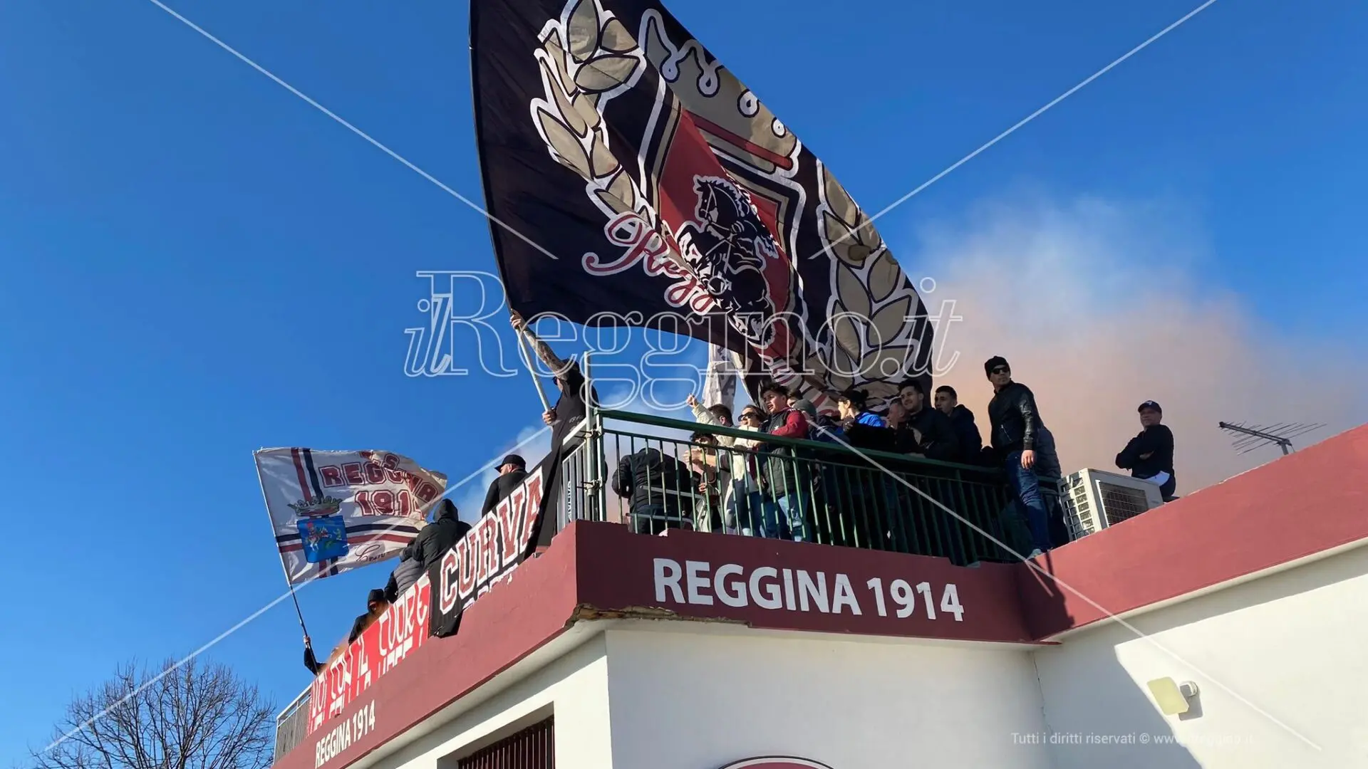 Reggina, bagno di folla prima del Cagliari: atmosfera da sogno al Sant’Agata - FOTO