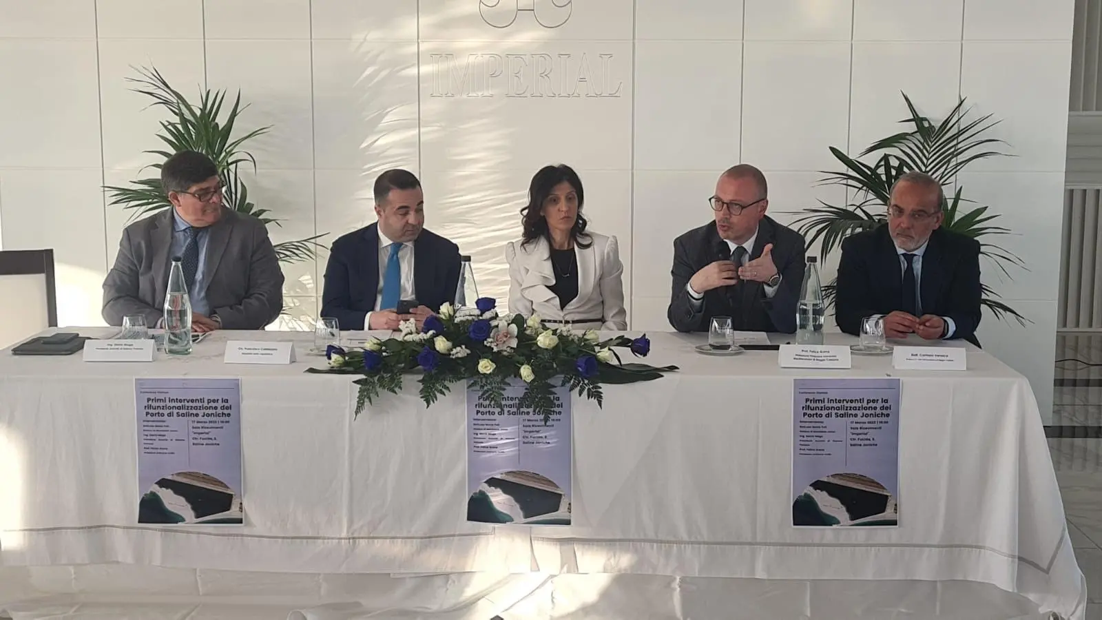 Versace a Saline: «Bene la rifunzionalizzazione del porto»