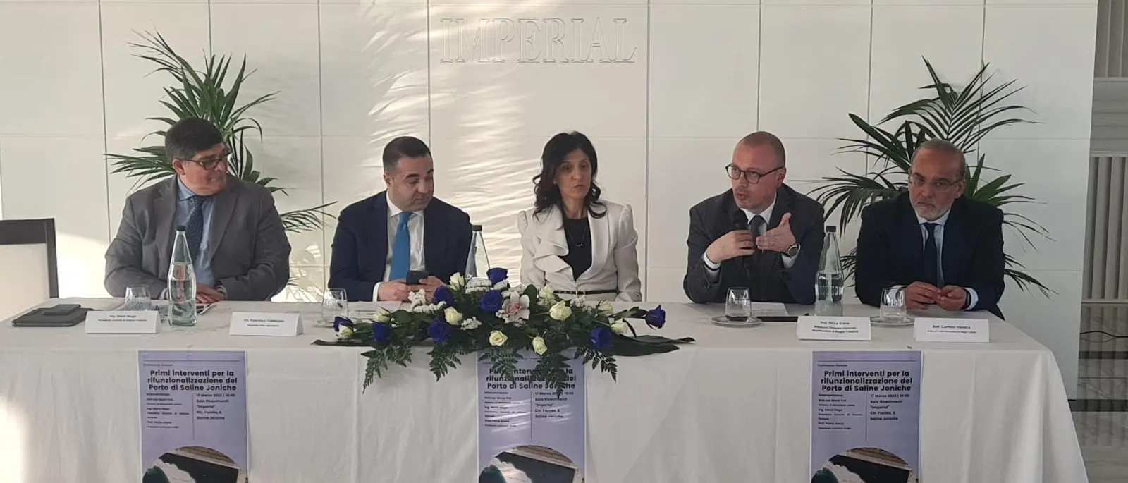 Versace a Saline: «Bene la rifunzionalizzazione del porto»