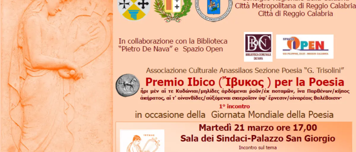 Reggio, omaggio dell’Anassilaos ad Ibico reggino