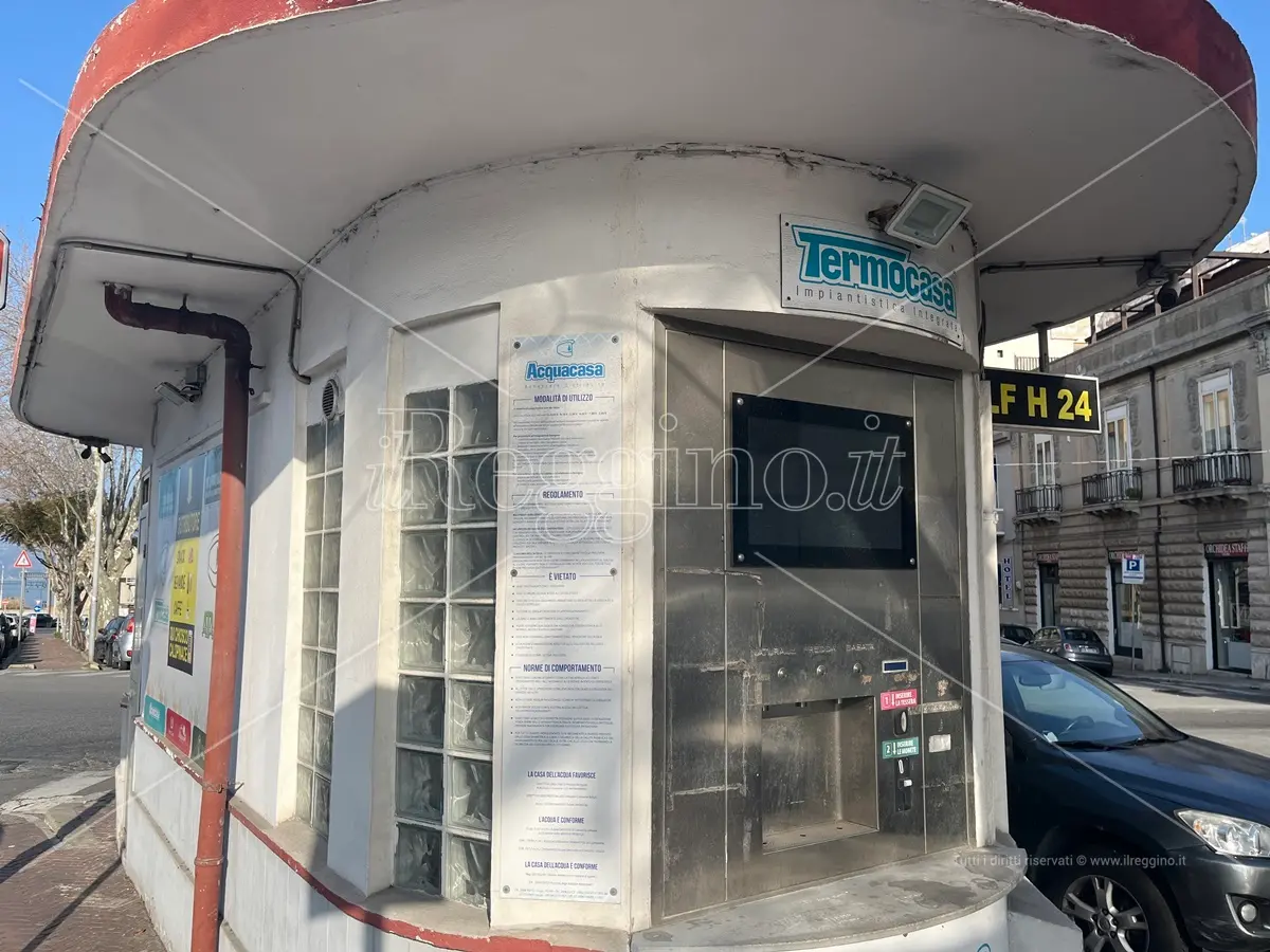 Reggio e quelle casette dell’acqua poco utilizzate e poi dismesse