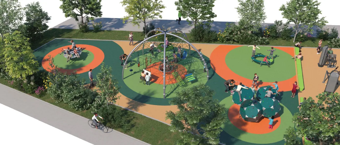 Reggio, la rigenerazione urbana del Tempietto tra percorsi benessere e aree ludiche - FOTOGALLERY