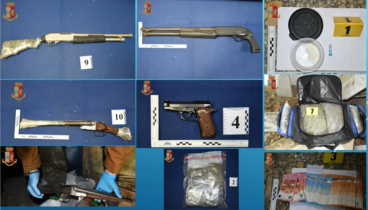 Reggio, beccato con armi e droga: in manette titolare di un bar a Santa Caterina
