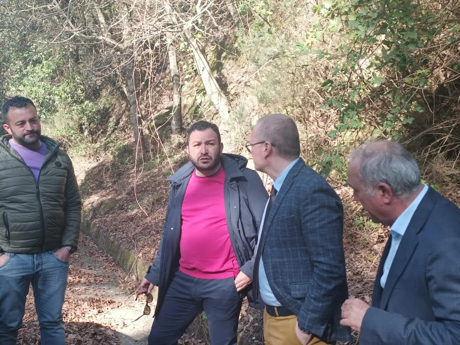 Viabilità sulle strade metropolitane, sopralluogo di Versace sul percorso Molochio-Trepitò