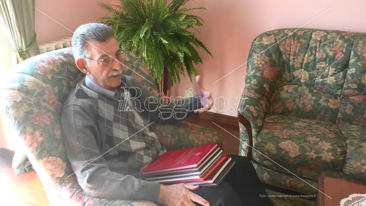 Reggio, il plurilaureato ultrasettantenne Gennaro Cortese si racconta su Rai3