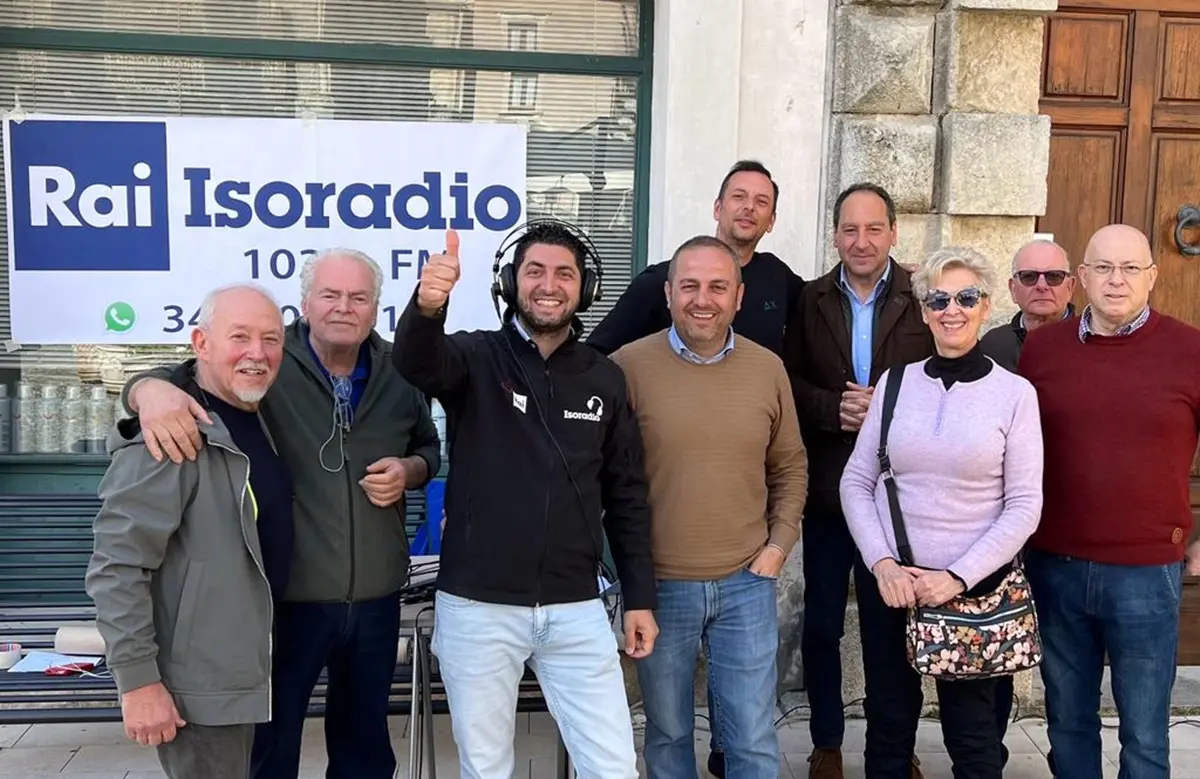 Gerace, Rai Isoradio in diretta da piazza Del Tocco con il programma \"Le casellanti\"