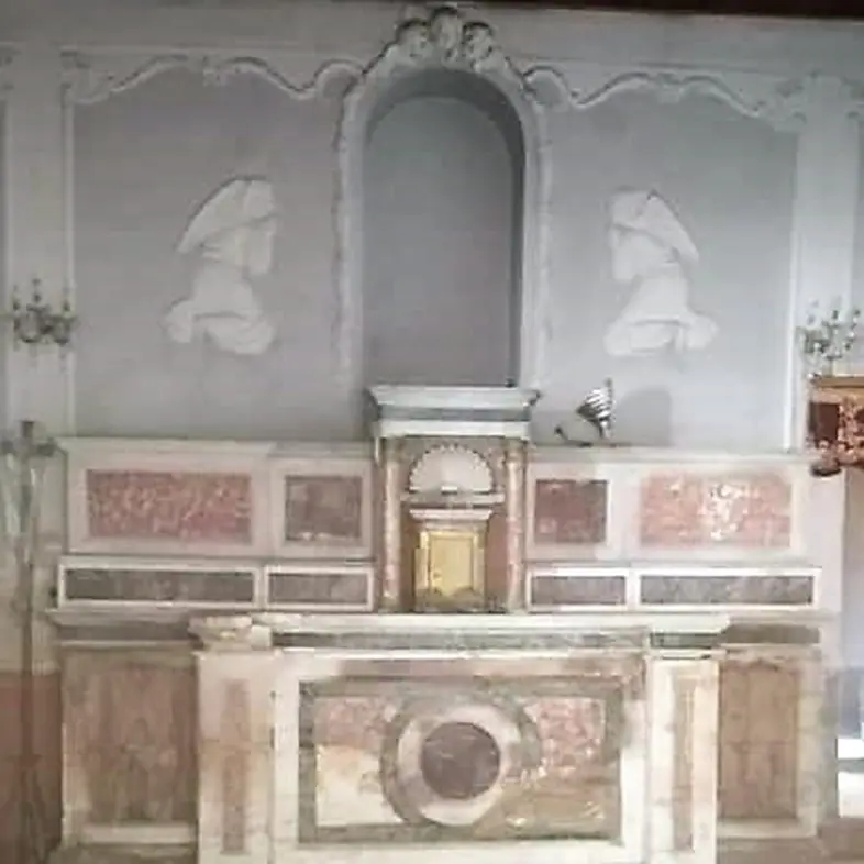 Reggio, un altare da salvare nella chiesa della Madonna dell'Itria a Gallico