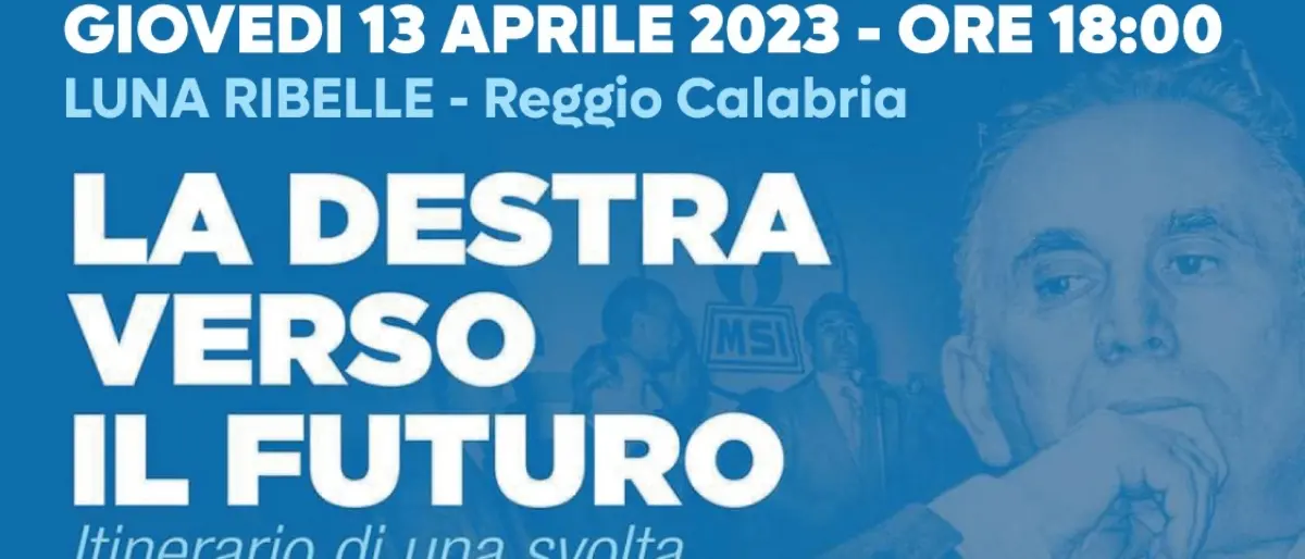Reggio, domani la presentazione de “La destra verso il futuro” di Pinuccio Tatarella
