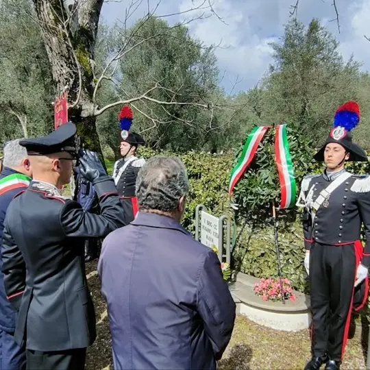 A Cittanova la cerimonia in memoria del vice brigadiere Rosario Iozia