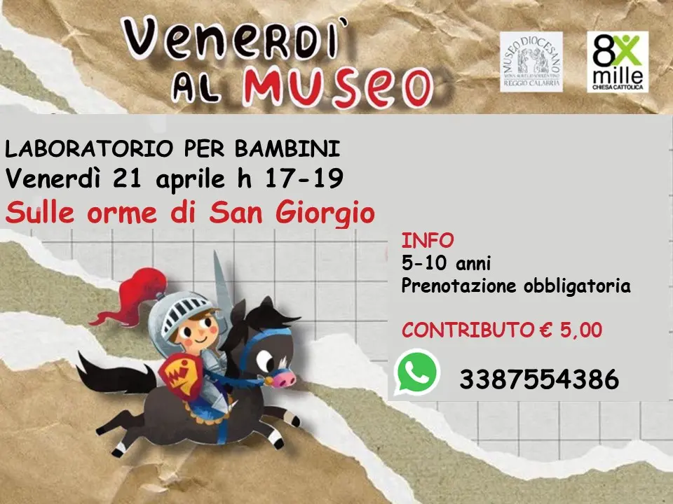 Reggio, al museo diocesano al via i laboratori per bambini