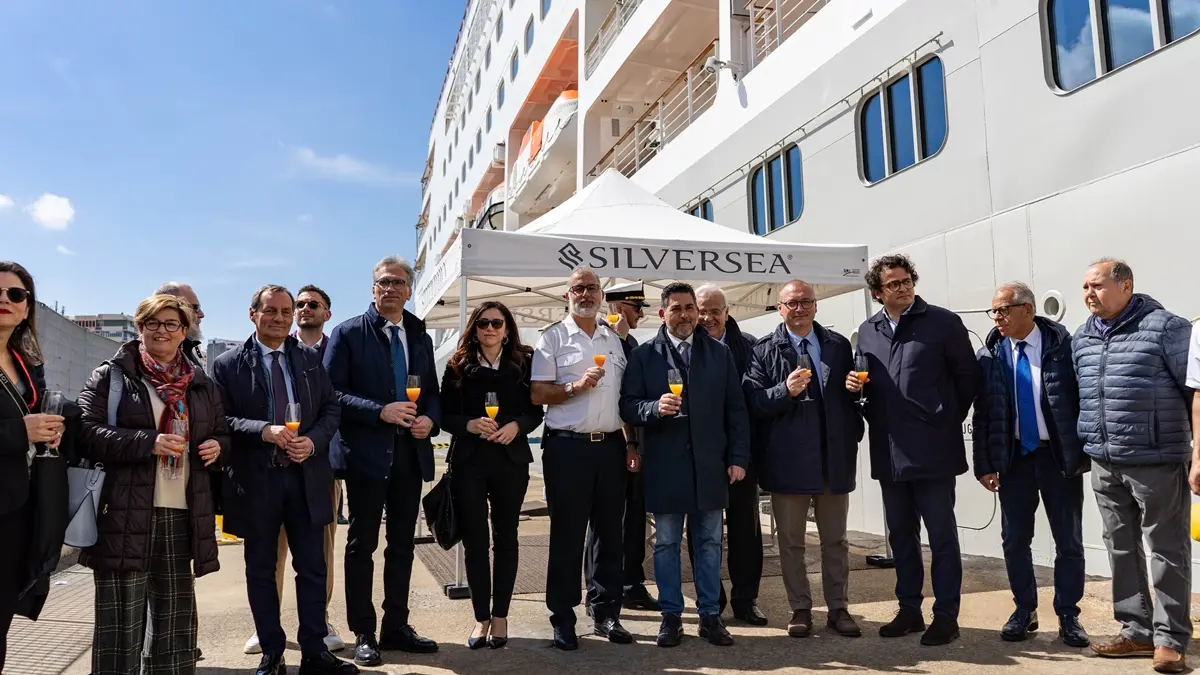 A Reggio la nave da crociera Silver Dawn, l'accoglienza di Metrocity e Comune - FOTOGALLERY