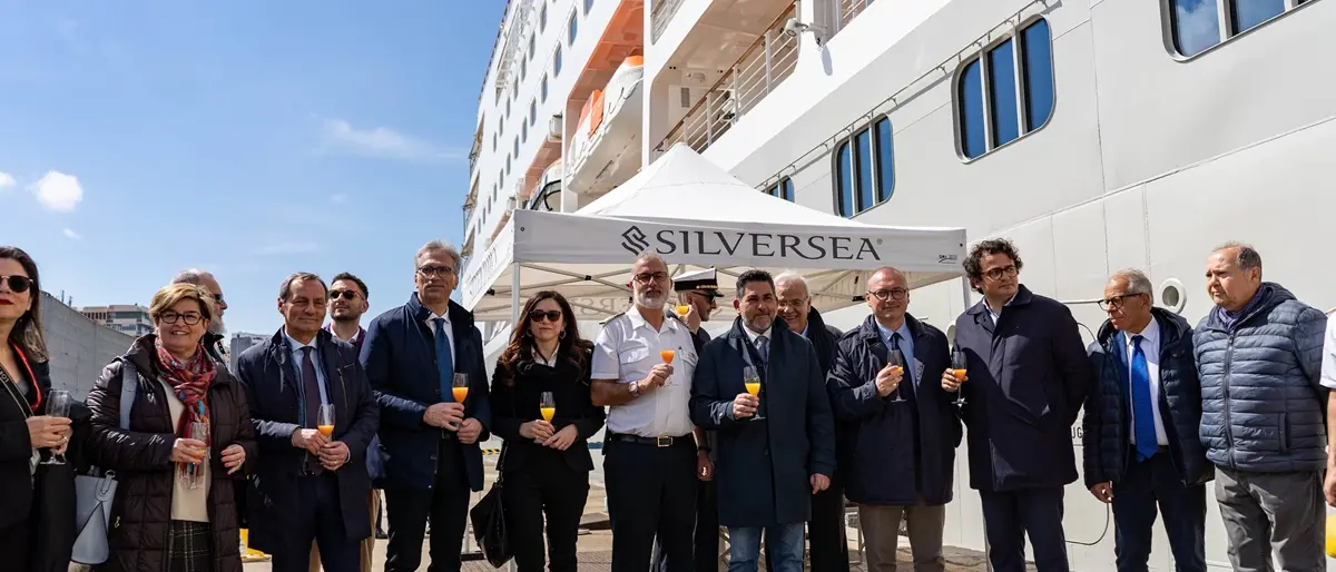A Reggio la nave da crociera Silver Dawn, l'accoglienza di Metrocity e Comune - FOTOGALLERY