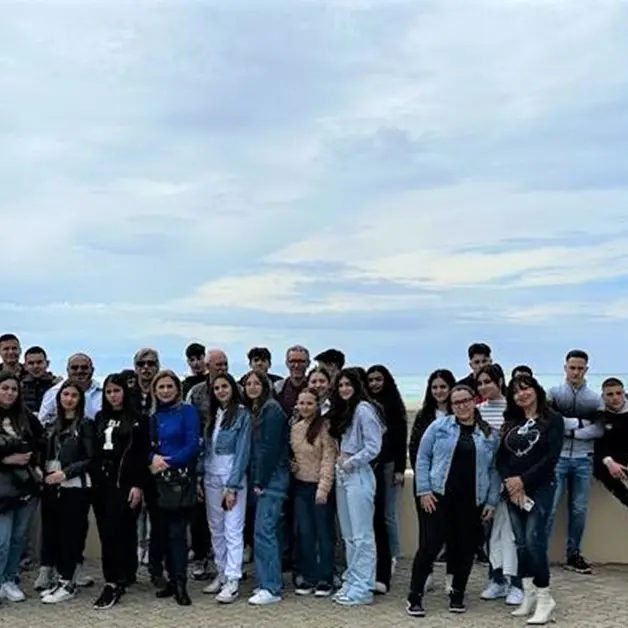 A San Ferdinando la visita didattica dell'istituto Piria di Rosarno