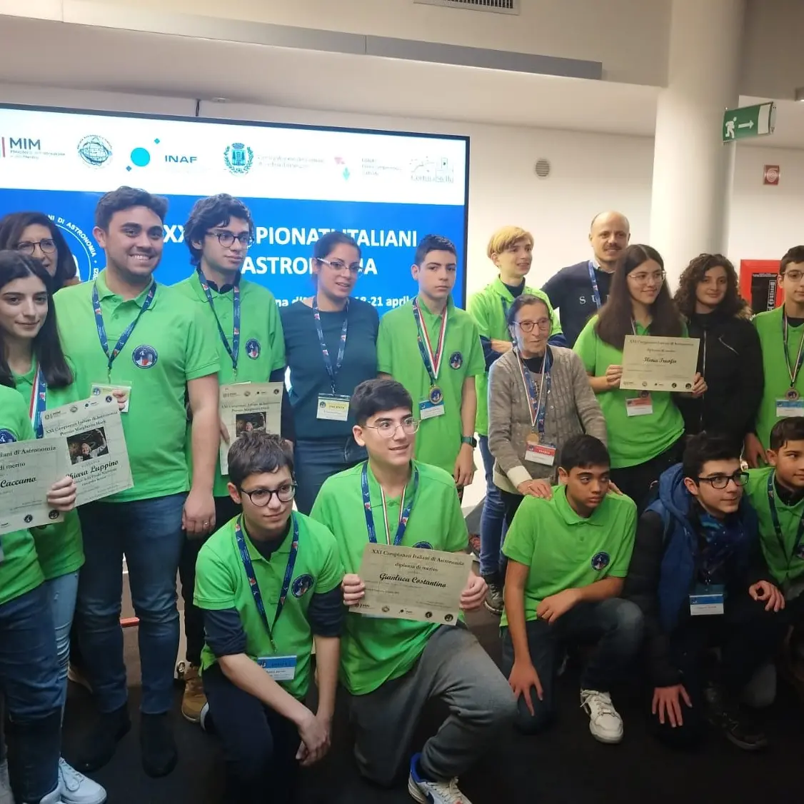 A Cortina le finali dei Campionati di Astronomia: ufficiale il passaggio di consegne per l'edizione 2024 a Reggio Calabria