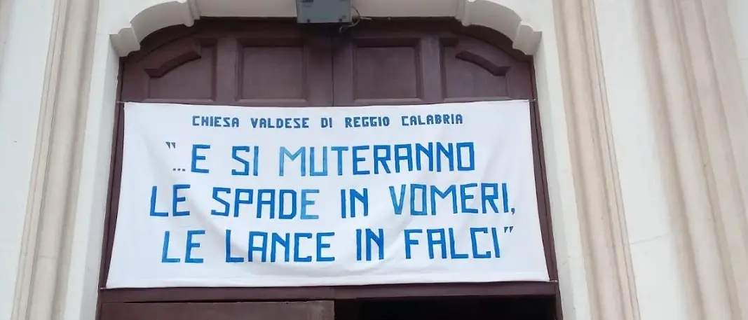 I valdesi reggini alla “Festa della Liberazione” con le bandiere della pace