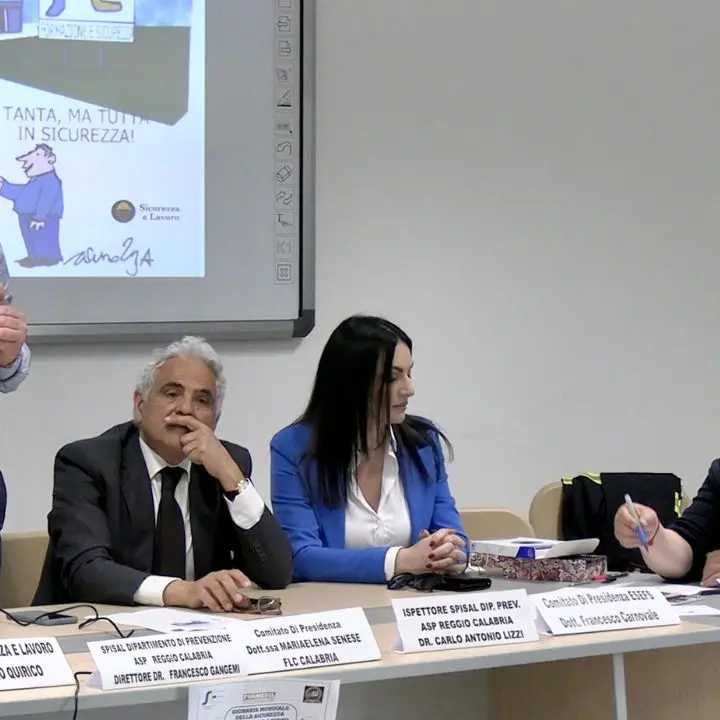 Locri, l'importanza della prevenzione sul lavoro spiegata agli studenti dell'IPSIA